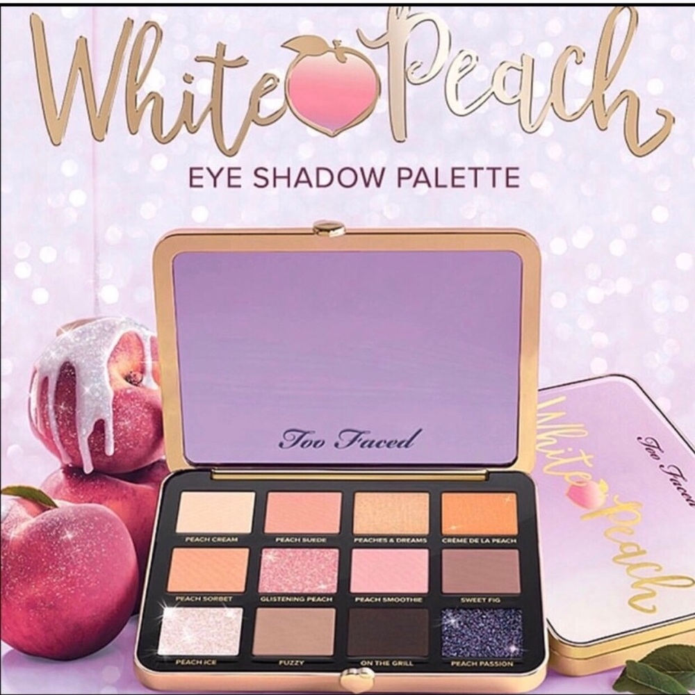 TOO FACED WHITE PEACH EYESHADOW PALETTE